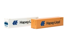 Herpa 076449-006 - H0 - Container-Set 40 ft. Hapag/Lloyd (2 Stück)
